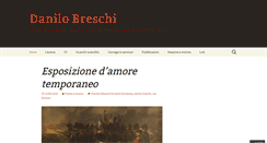 Desktop Screenshot of danilobreschi.com